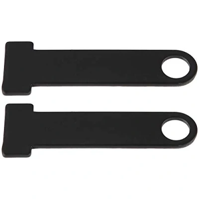 Abbildung von D Ring Schloss, Akozon Helmriemen Edelstahl Motorrad Universal(schwarz)