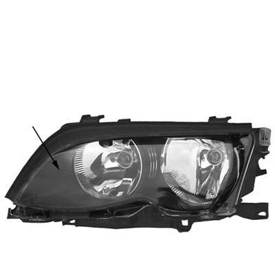 Abbildung von VAN WEZEL 0649963 Scheinwerfer links H7/H7 für Rechtsverkehr mit Stellmotor LWR PX26d BMW: 3 Limousine, Touring