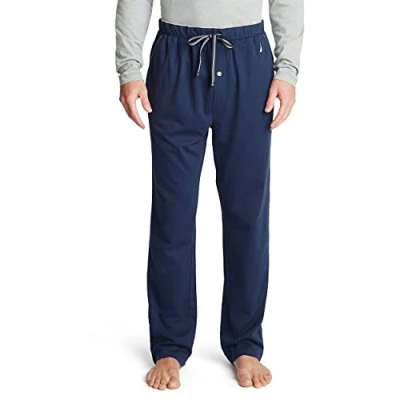 Abbildung von Nautica Herren Soft Knit Sleep Lounge Pant Pyjamaunterteil, Navy, X Large