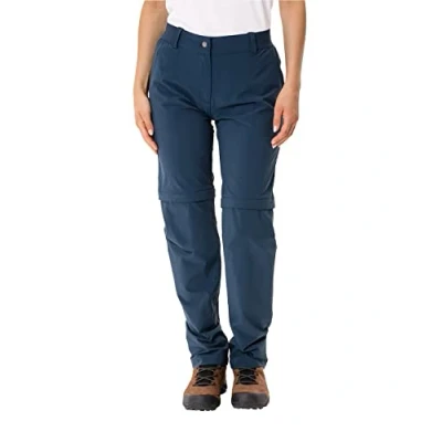 Abbildung von VAUDE Damen Women&#039;s Farley Stretch Zo Pants Ii Hose, Dark Sea, 38 Kurz EU
