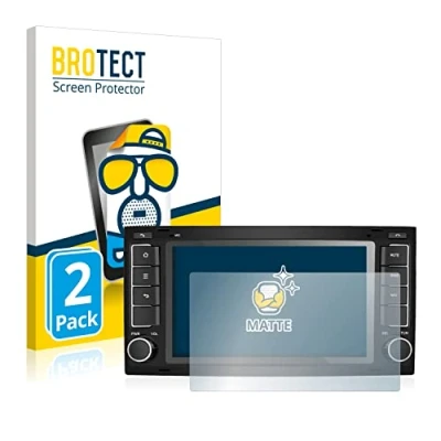 Abbildung von BROTECT Entspiegelungs Schutzfolie für M.I.C. AVT7 lite (2 Stück) Matte Displayschutz Folie, Anti Reflex, Fingerprint