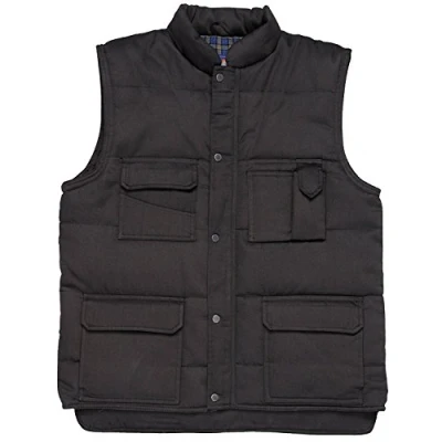 Abbildung von Portwest SHETLAND Weste, gefüttert, Größe: S, Farbe: Schwarz, S414BKRS