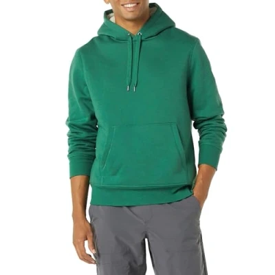 Abbildung von Amazon Essentials Herren Kapuzenpulli mit Sherpa Futter, Grün, M