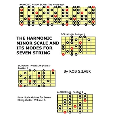 Abbildung von The Harmonic Minor Scale and its Modes for Seven String Guitar (Basic Guides Guitar, Band 2)
