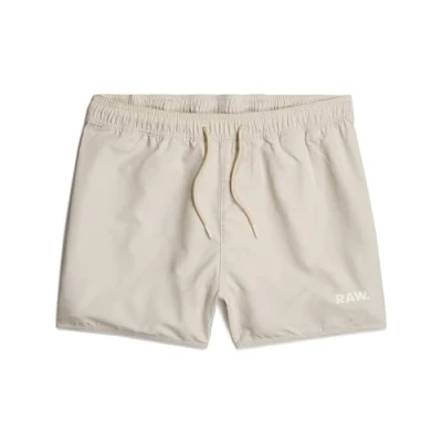 Abbildung von G Star RAW Men&#039;s Swimwear Carnic 2.0 Swimshort, Beige (whitebait D24482 A505 1603), M