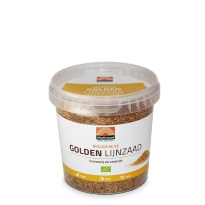 Abbildung von Mattisson Bio Golden Leinsamen Omega 3, 500g, 1 Units