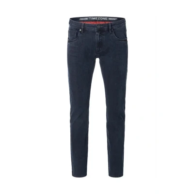 Abbildung von Timezone Herren Slim EduardoTZ Jeans, Black Blue wash, 32/32