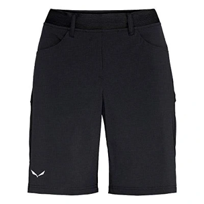 Abbildung von Salewa Damen Shorts Puez 3 DST W Shorts, Black Out/Flintstone, 34, 00 0000027402