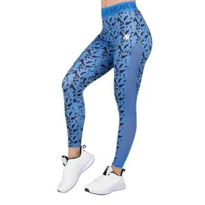Abbildung von Gorilla Wear Osseo Leggings Strümpfe, Damen, Größe: Medium, Blue