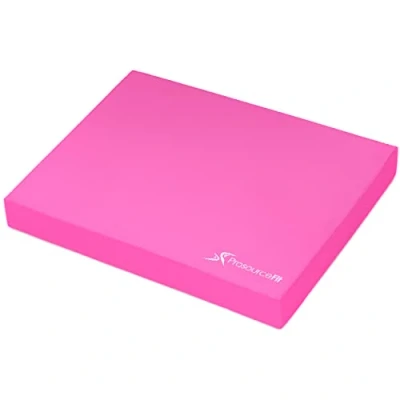 Abbildung von ProsourceFit Exercise Balance Pad Large Cushioned Non Slip Foam Mat &amp; Knee for Fitness, Stability Training, Physical Therapy, Yoga 18.75&quot;x15&quot;