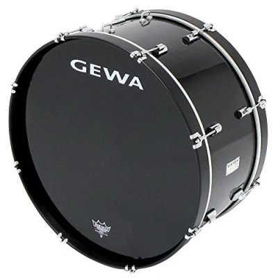 Abbildung von GEWA Marschtrommel Große Trommel 24x10&quot; schwarz