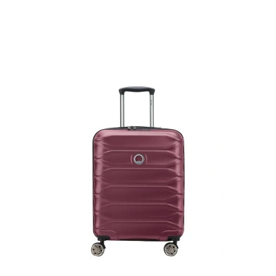 Abbildung von DELSEY PARIS Kabinen Koffer für Damen und Herren Kleiner Cabin Trolley 40 x 23 55 cm aus hochwertigem, robustem Polycarbonat Material Erweiterbar &amp; Teleskopgriff Meteor Serie