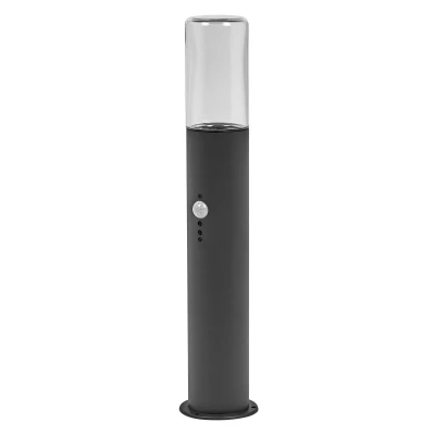 Abbildung von Ledvance ENDURA CLASSIC FIGO CYL Außenleuchte, Wandleuchte, dunkelgrau, 49 cm, Edelstahl, einfache &amp; schnelle Installation, IP44, Bewegungsmelder, Tageslichtsensor, flexible Anwendung im Außenbereich
