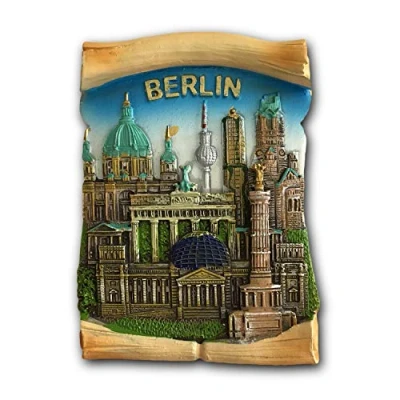 Abbildung von Berlin Deutschland 3D Kühlschrankmagnet Reise Aufkleber Souvenirs Haus &amp; Küche Dekoration aus China
