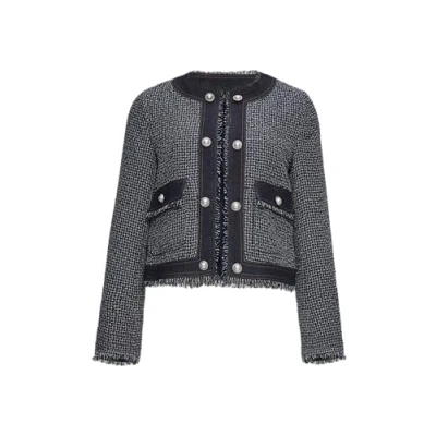 Abbildung von s.Oliver Black Label Strickjacke, Damen, Größe: 42, Navy