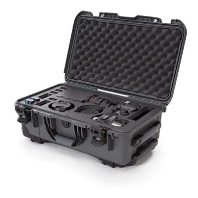 Abbildung von Nanuk 935 Wasserdichter Hartschalenkoffer Mit Schaumstoffeinlage Passend für 2 Bodies DSLR Rädern Graphit
