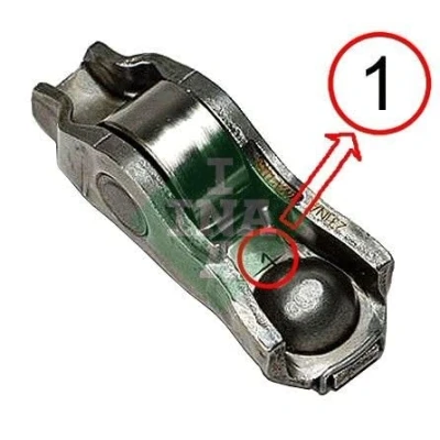 Abbildung von INA 422 0221 10 Schlepphebel BMW: 1 Schrägheck, 3 Touring, 5 PEUGEOT: 207 SW, 308 II Partner Tepee, MINI: Cabrio, Clubman