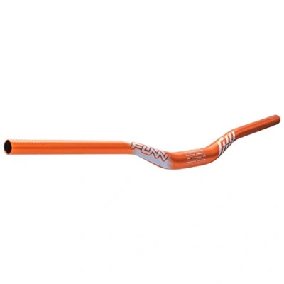 Abbildung von Funn Full On Mountainbike Lenker mit Lenkerklemme 31,8 mm und Breite 785 mm, robuster leichter Legierungs Riser für MTB, BMX Rennrad, Anstieg 30 (Orange)