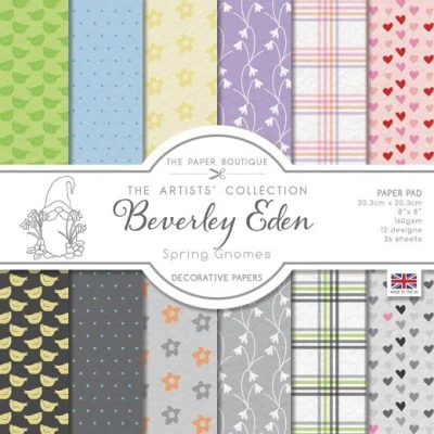 Abbildung von The Paper Boutique Spring Gnomes 8x8 Pad