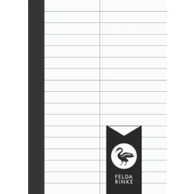 Abbildung von A6 Vokabelheft: 110 Seiten 55 Blatt Zweispaltig Lineatur 53 DIN Format