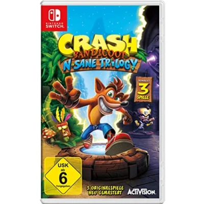 Abbildung von Crash Bandicoot N. Sane Triology Nintendo Switch