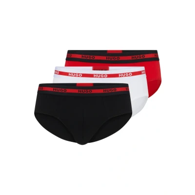 Abbildung von HUGO Hipbr Triplet 3 PACK Slip, Herren, Größe: Large, Bright red