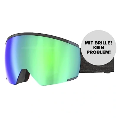 Abbildung von ATOMIC REDSTER HD Skibrille Black Skibrillen mit kontrastreichen Farben Hochwertig verspiegelte Snowboardbrille Brille Live Fit Rahmen für Brillenträger