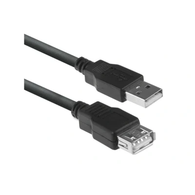 Abbildung von Act cables AC3040 usb extension cable 1.8m (m) to (f) 2.0 black