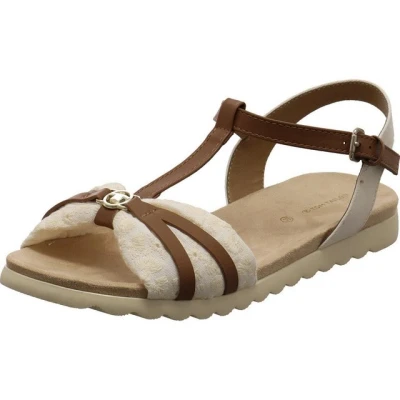Abbildung von TOM Tailor Riemensandalette, Damen, Größe: 36, Offwhite Schuhe