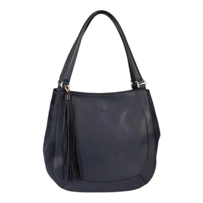 Abbildung von Gabor bags Aki Damen Shopper Umhängetasche Reißverschluss Groß Blau