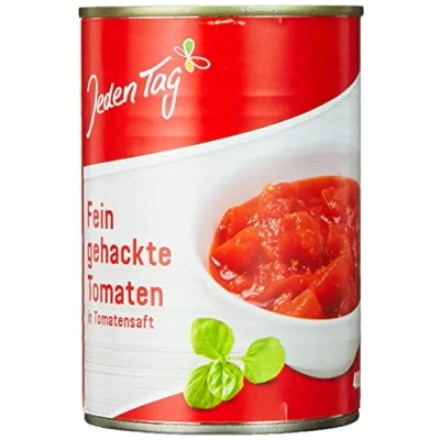Abbildung von Jeden Tag Pizzatomaten, 12 er Pack (12 x 400 g)