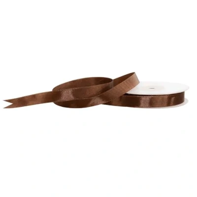 Abbildung von Creativery Satinband, Satinband 12mm x 25m Rolle Champagner