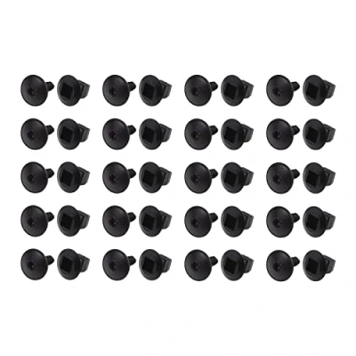 Abbildung von eMagTech 20 Sätze Auto Kotflügel vorne Stoßfänger Motorschutzblech Torx Schrauben Befestigung Clip N90775001 N90833801 Kompatibel mit Altea Leon CC Käfer A4 A6 A8