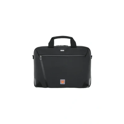Abbildung von Hama Laptop Tasche 15,6 Zoll 16,2 stoßfest (Business Laptoptasche mit Schultergurt umhängen, Schutz Tragetasche Griff moderne Aktentasche, Case Bag Organizer, Innenfächer) schwarz
