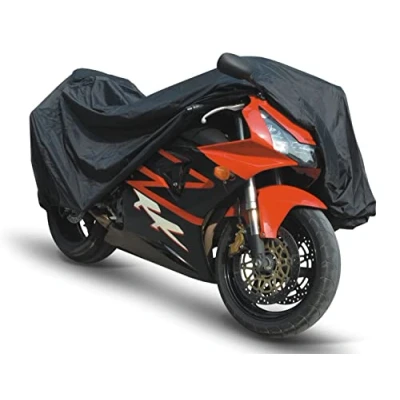Abbildung von Rolektro Motorrad Abdeckplane XL 246x104x127cm PVC Motorradplane Roller Abdeckung Outdoor Abdeckhaube