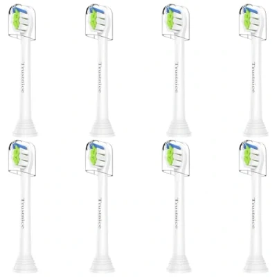 Abbildung von Trustnice Mini Aufsätze Ersatzbürsten für Philips Sonicare Bürstenköpfe Kompatibel mit W2 ProtectiveClean C2 4100 &amp; Snap on Bürstenmodell, 8er Pack