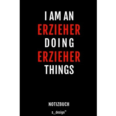 Abbildung von Notizbuch für Erzieher: Originelle Geschenk Idee [120 Seiten gepunktet Punkte Raster blanko Papier]