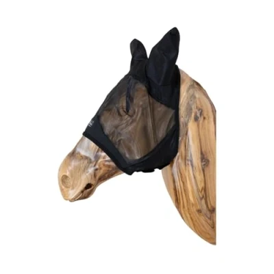 Abbildung von Kentucky Horsewear Fliegenmaske Soundless Schwarz Warmblut Agradi.deVerkauft von Agradi