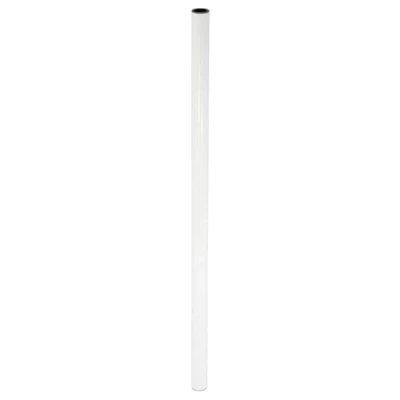 Abbildung von WAGNER Möbelbein/Tischbein/Möbelfuß/Systemrohr TENO Ø 30 x 718 mm, individuell mit System und QuickClick kombinierbar, Stahl pulverbeschichtet weiß, Tragkraft 50 kg 12167201