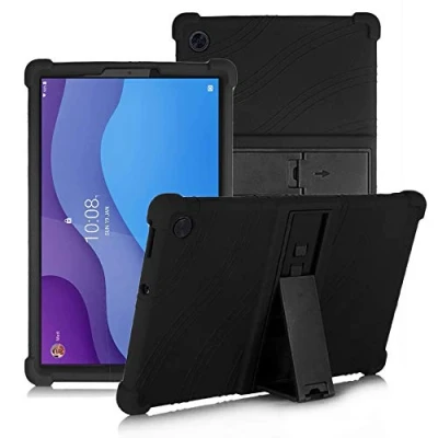 Abbildung von YGoal Hülle für Lenovo Tab M10 Gen 3 10.1 TB 328FU/TB 328XU Leichte, kinderfreundliche, stoßfeste Schutzhülle silikonhülle Tablet, Schwarz