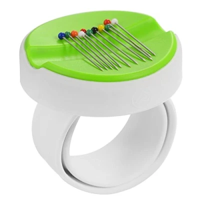 Abbildung von BabySnap Magnetnadelkissen Armband grün Armnadelkissen