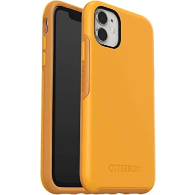 Abbildung von OtterBox Symmetry Series Schutzhülle für iPhone 11 (nur) Nicht Einzelhandelsverpackung Aspen Gleam (Zitrus/Sonnenblume)
