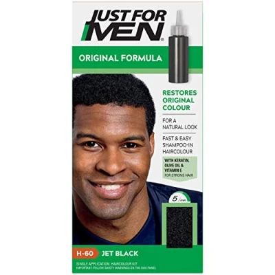 Abbildung von Just For Men Shampoo In Hair Colourant Jet Black H60, 90 ml