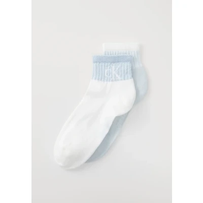 Abbildung von Calvin Klein Jeans Kurzsocken &quot;CKJ WOMEN QUARTER 2P GLOSSY RIB&quot;, (2er Pack)