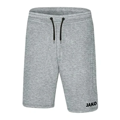 Abbildung von JAKO Kinder Short Base, hellgrau meliert, 152, 8565