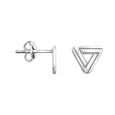 Abbildung von SOFIA MILANI Damen Ohrringe 925 Silber Dreieck Ohrstecker E1544