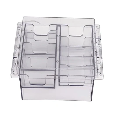 Abbildung von Guide Kämme Organizer, Clipper Comb Holder, Aufbewahrungsbox Limit Salon Hair Positioning Caliper Partition Organizer Case für Haarschneider(#1)