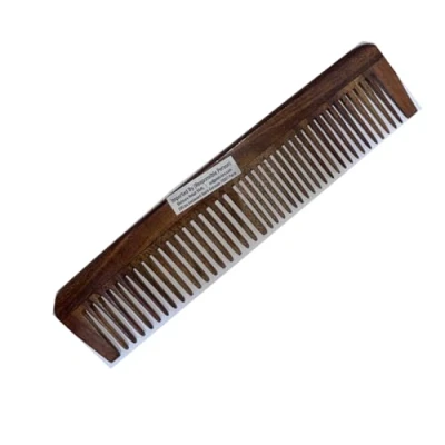 Abbildung von SVATV Handgefertigter Rosewood/Palisander Kamm zum Entwirren des Haarkamms für dickes, lockiges und welliges Haar, nicht statisch umweltfreundlich S 79A