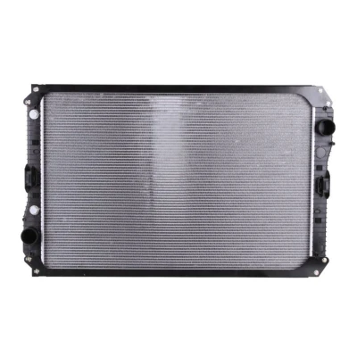Abbildung von NRF 519720 Kühler, Motorkühlung Aluminium 974 691 42 mit Rahmen Kühlrippen gelötet MERCEDES BENZ: AXOR 2