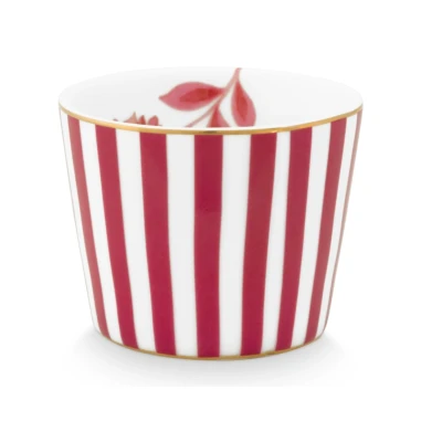 Abbildung von PIP STUDIO Royal Stripes Eierbecher dark pink